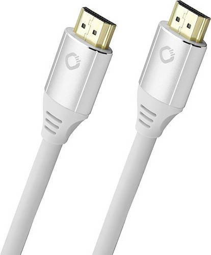 Oehlbach HDMI-Kabel 8K UHD in Weiß, Länge: 1,50 m - Bild 1