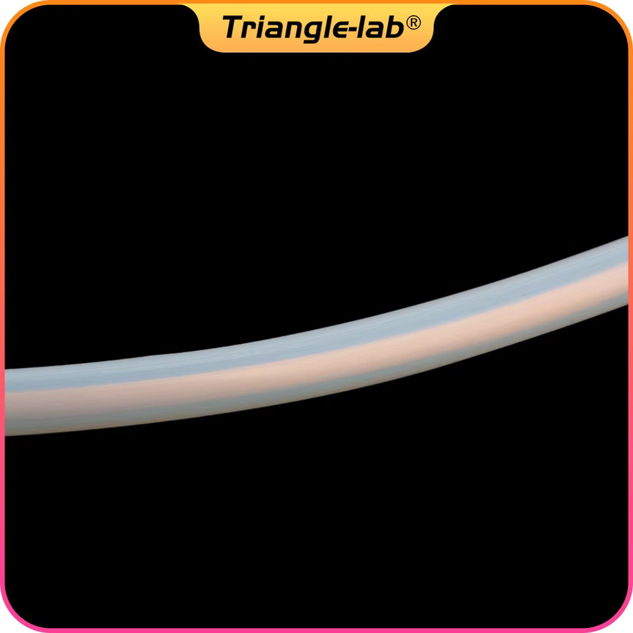 Trianglelab PTFE-Ersatzschlauch für Rabbit MMU und 1,75mm Filament Hotend Extruder, transparent, ID 3 mm, OD 4 mm - Bild 2