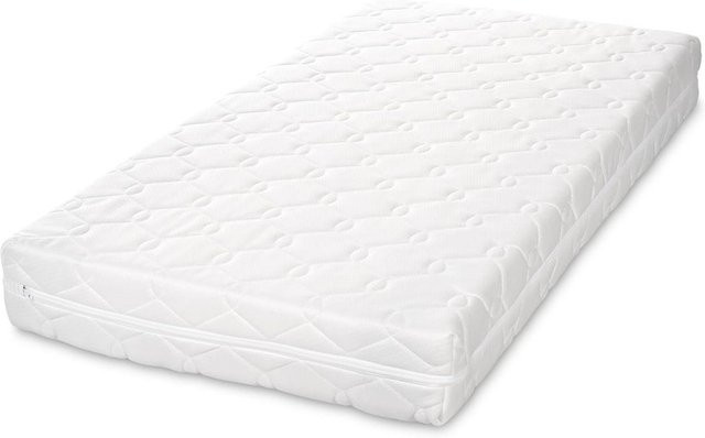 Lorelli Babybett Matratze Top Exklusive aus Reliefschaum mit abnehmbarem Schonbezug, Weiß, B/T: 120 x 60 cm, Höhe: 13 cm - Bild 1