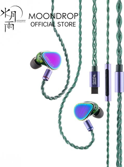 MOONDROP RAYS Gaming-Kopfhörer Gravity USB-C mit DSP Spiele-Soundkarte in Multicolour - Bild 1