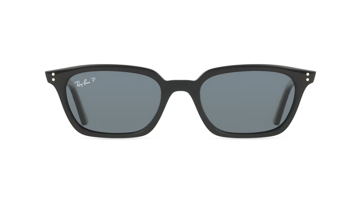 Ray-Ban 0RB4456 Sonnenbrille, Vollrand, Quadratisch, Kunststoff, Unisex, schwarz - Bild 1