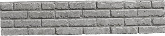 Beckers Betonzaun-Platte Klassik-Stein in Betongrau, B/H/T: 144 x 30 x 4,5 cm - Bild 1