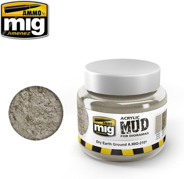 AMMO by MIG Jimenez Dry Earth Ground, Braun - Bild 1