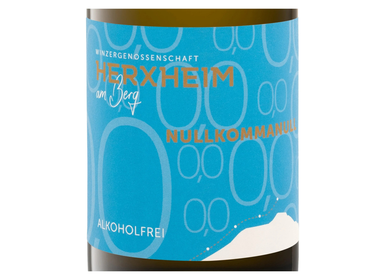WG Herxheim Riesling & Gewürztraminer alkoholfreier Weißwein trocken 0,75 l - Bild 2