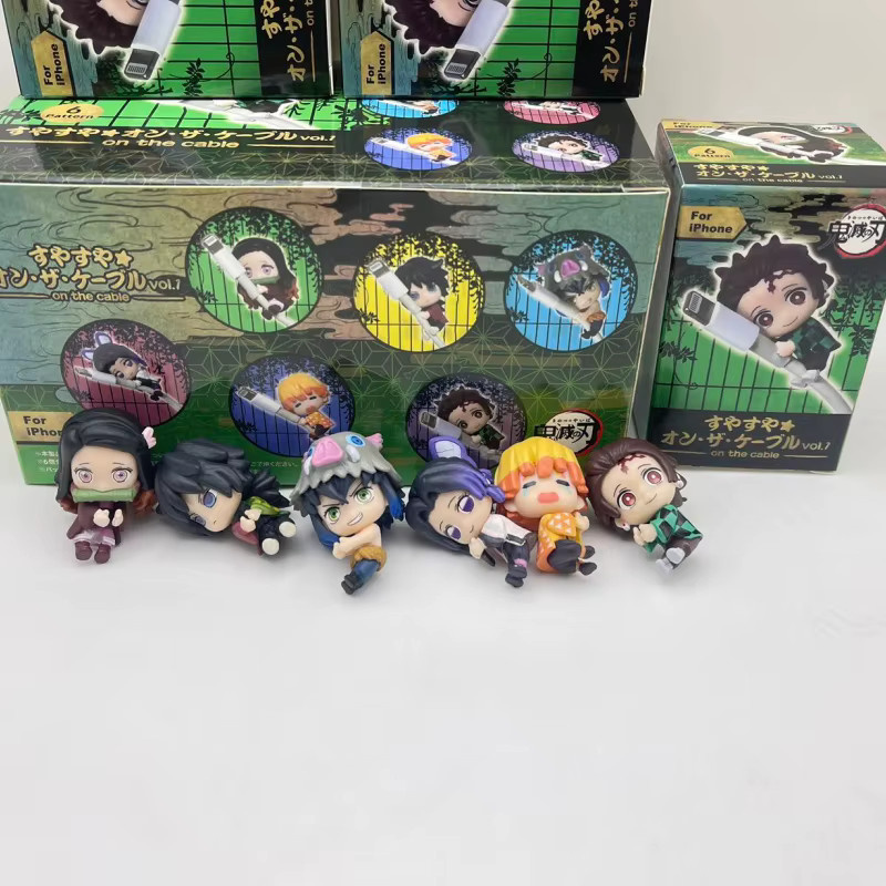 Bandai Demon Slayer, Schlafende Blindbox, Einzelfigur, Cartoon-Ornament - Bild 2