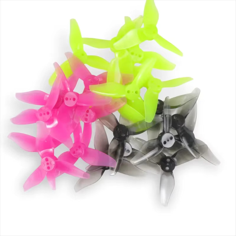 GEMFAN Hurricane 2023 2x2,3 2 Zoll 3-Paddel-PC-Propeller, 8-teiliges Set, Gelb, Bunt / Mehrfarbig - Bild 2