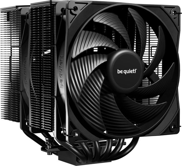 be quiet! Pure Rock Pro 3 Black CPU-Kühler für LGA1700, LGA1851, AM4, AM5, LGA1150, LGA1151, LGA1155, LGA1200 - Bild 3