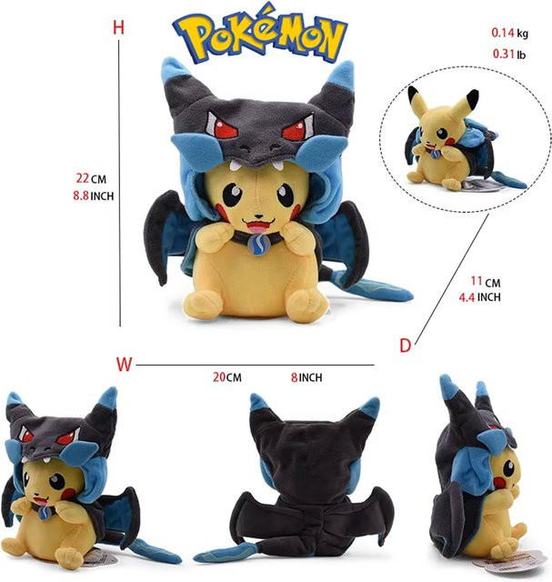 DUODUOBAO Pokémon Plüschtiere, 10-teiliges Set - Bild 1