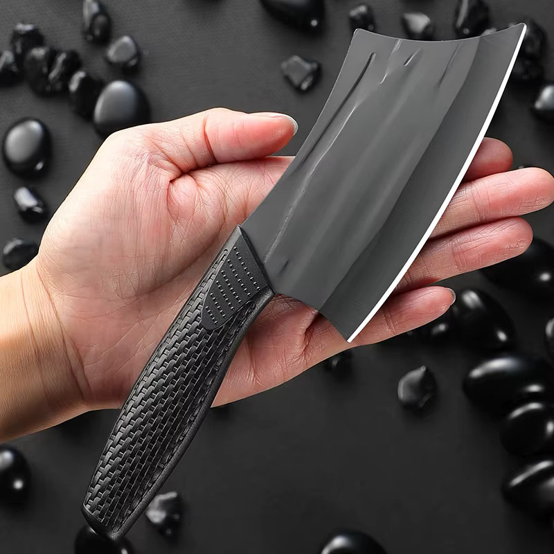 SHENJIU Profi-Küchenmesser aus Edelstahl in Schwarz - Bild 4