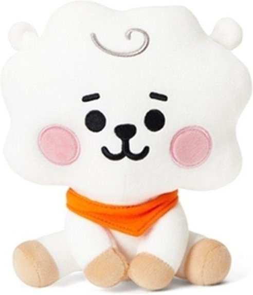 BT21 RJ Plüschpuppe, Sitzversion, 20 cm - Bild 1