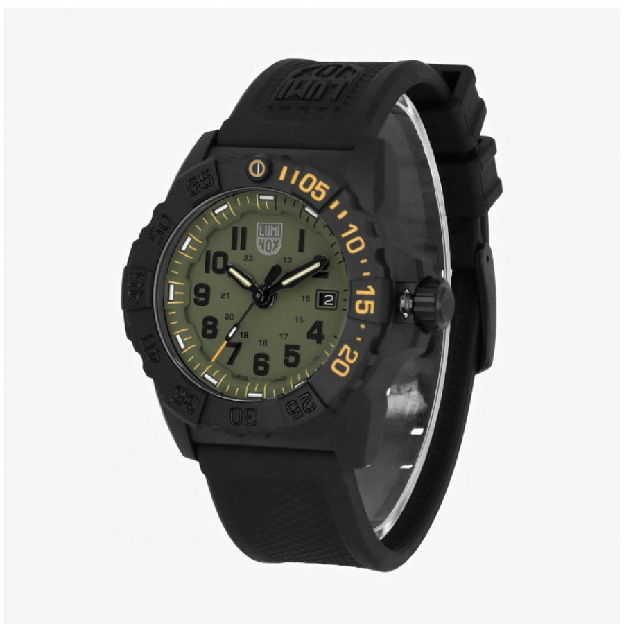 Luminox Herrenuhr Navy Seal, 45 mm, 20 ATM, Armband-Set - Bild 3