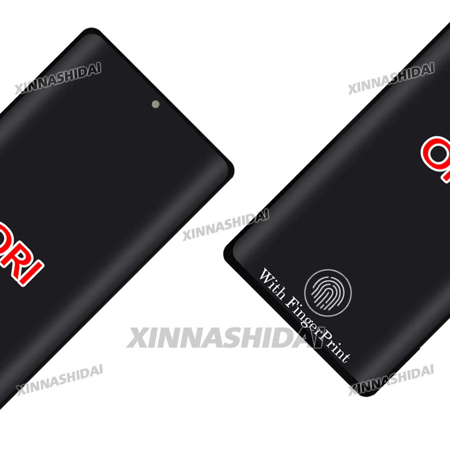 Samsung AMOLED Note 10 Plus LCD-Display mit Touchscreen und Rahmen für N975F in Schwarz oder Blau - Bild 3