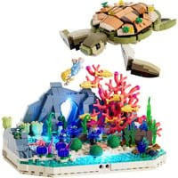Lumibricks Klemmbaustein Schildkrötenriff-Traum Riff-Szenerie Konstruktionsspielzeug - Bild 1