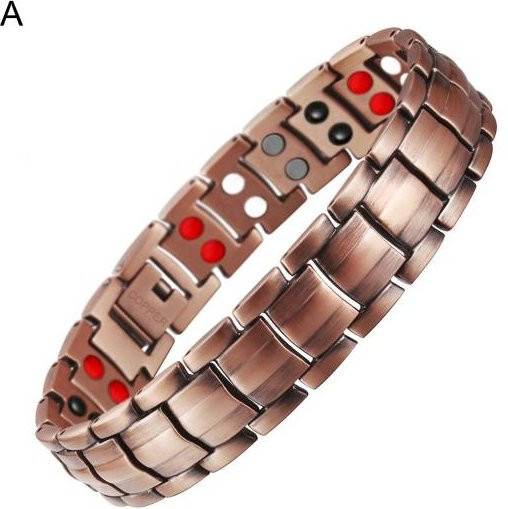 Magnetisches Armband Nail Dance, Kupfer, Herren - Bild 1