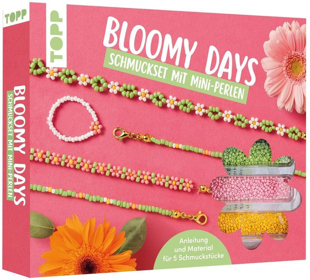 Schmuckset Mini-Perlen, Bunt, Unisex - Bild 1