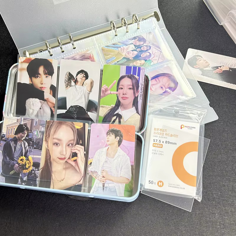 Transparente Kpop Idol Photocard Schutzhüllen für Korea Karten Ärmel aus Kunststoff - Bild 5