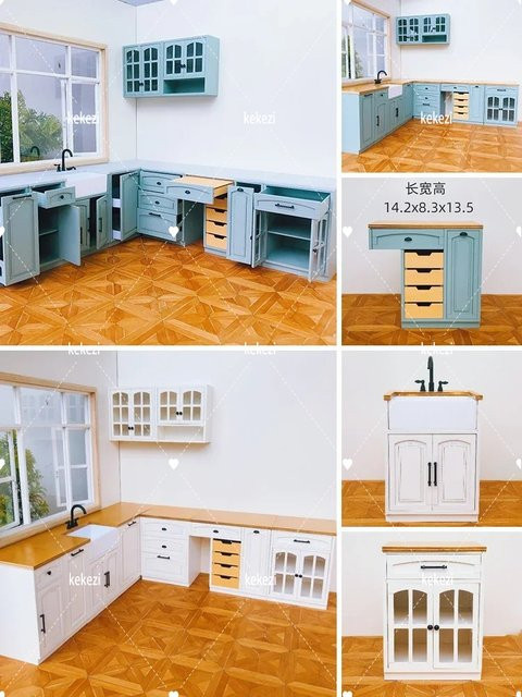 Blythe Miniatur-Puppenhausmöbel, Mini-Küchenutensilien, Set / Bundle - Bild 1