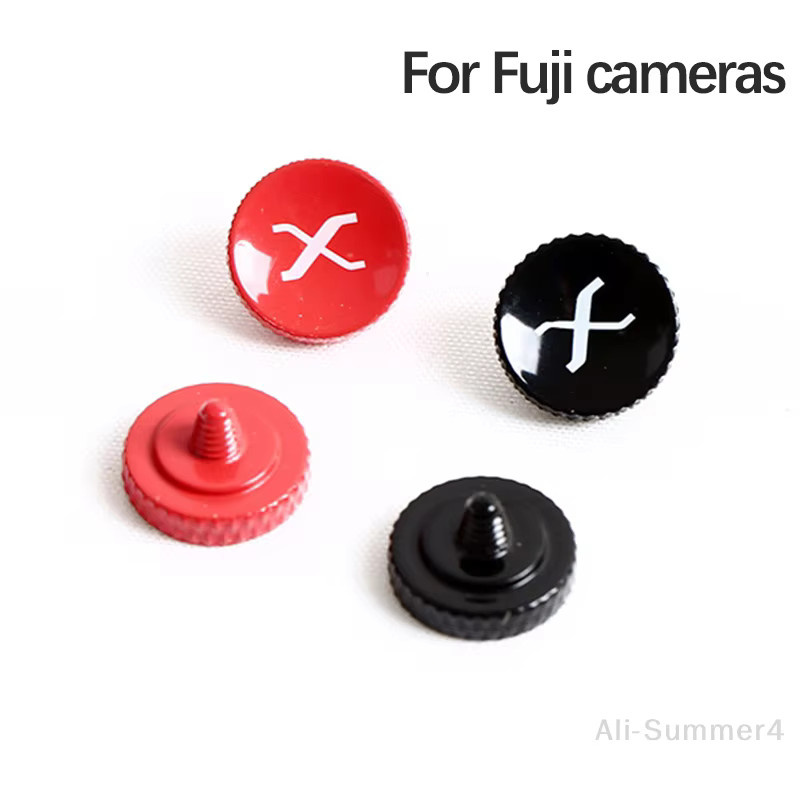 Metallkamera-Auslöser für Fujifilm in Rot, kompatibel mit X100V, X100F, X100S, X30, X10, XT30, XT20, XT10, XT4, XT3, XE, XE3 und XE2 - Bild 2
