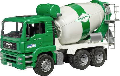 Bruder MAN TGA Betonmischer Modellfahrzeug Betonmisch-LKW - Bild 1
