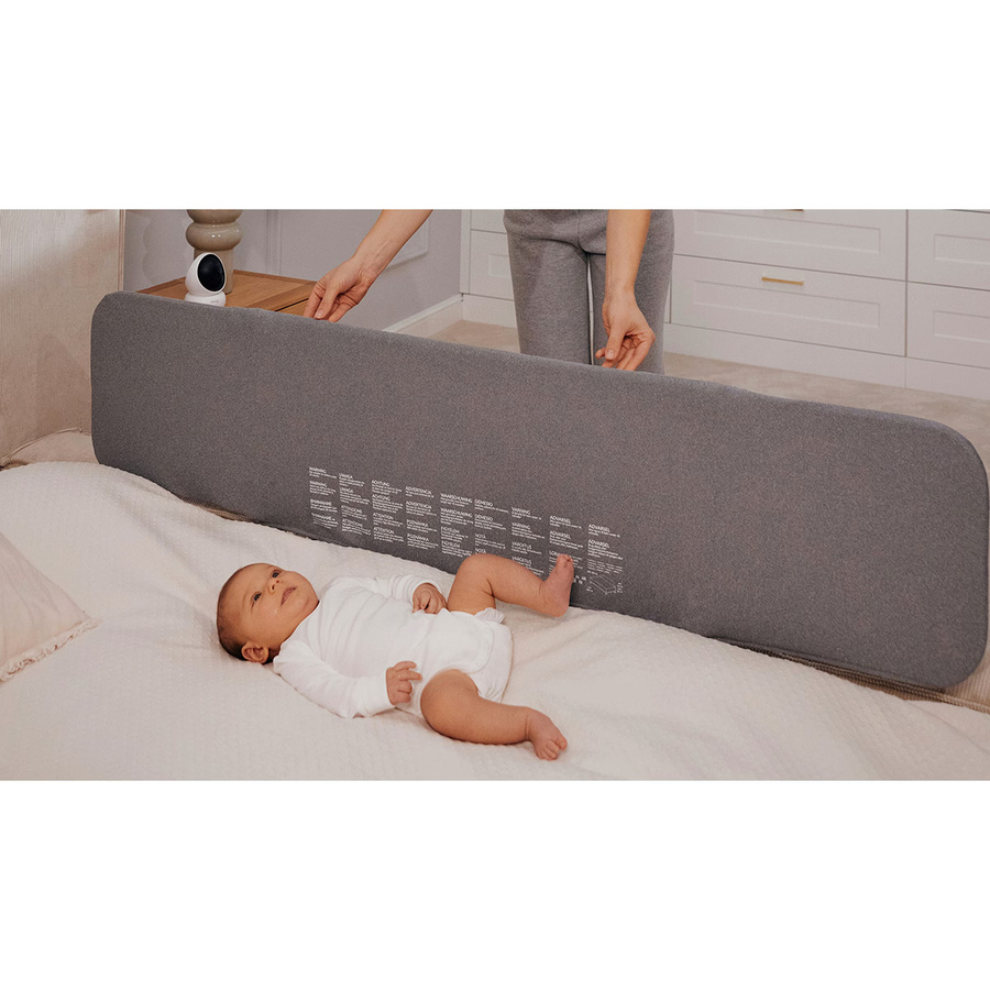 Lionelo Bettgitter Lora XL in Grau für Kinderzimmer - Bild 2