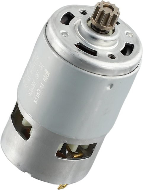 DAZZLEEX 11-Zahn DC-Motor 18V mit 5000-10000 U/min in Silber für Stichsägen und Bohrmaschinen - Bild 1
