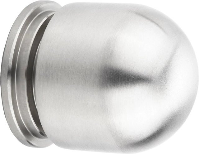 SO-TECH Möbelknopf KINGSTON aus Edelstahl in Silber gebürstet, Durchmesser: 30 mm - Bild 1