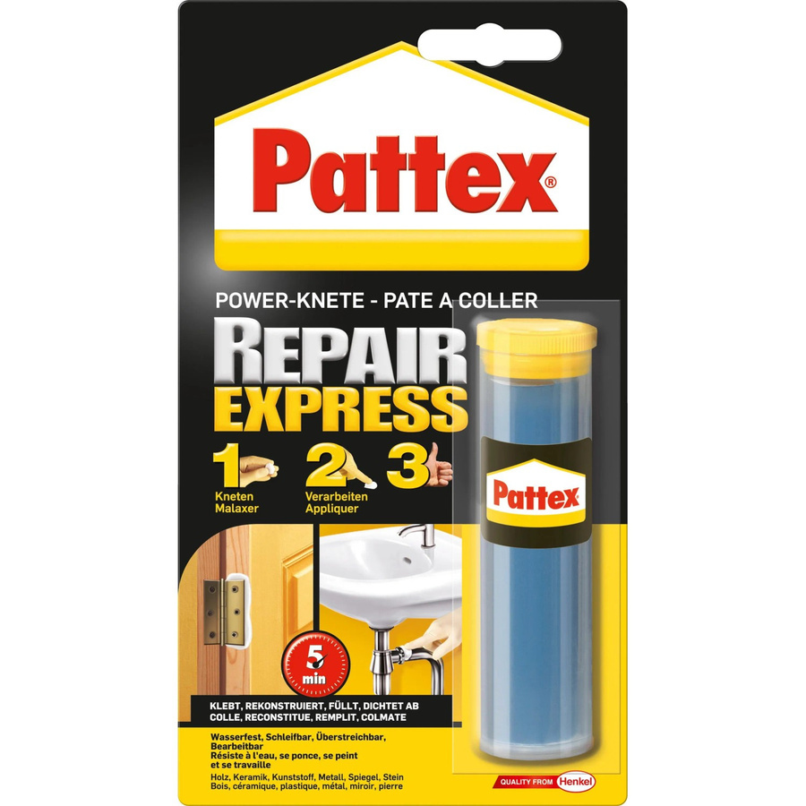 Pattex Power-Knete Repair Express in Blau, 48 g - Bild 2