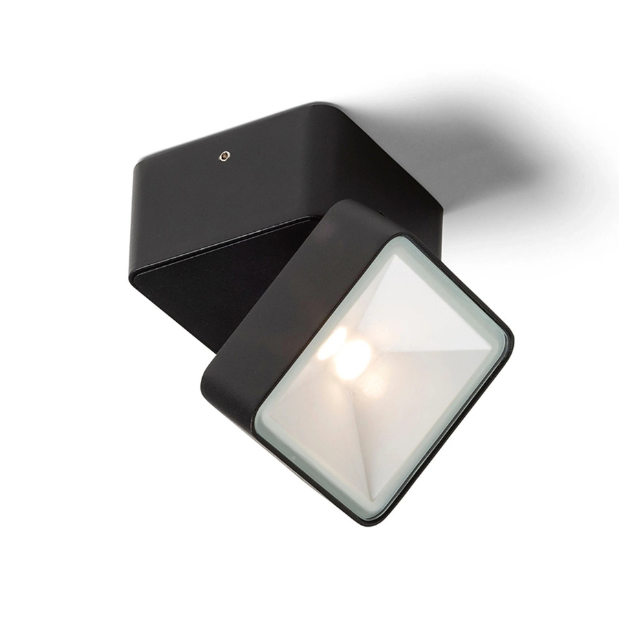 Rendl Außenleuchte Flavio Sq in Schwarz mit LED und IP54 Schutzklasse - Bild 2