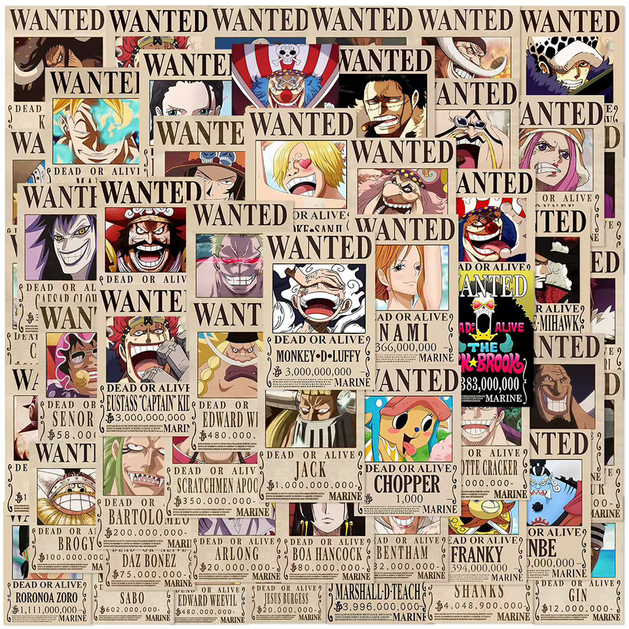 Bandai One Piece Anime Aufkleber, Bunt / Mehrfarbig, Nachfüllpack - Bild 4