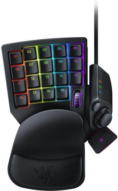 Razer Tartarus V2 Gaming-Keypad mit Membran-Tasten in Schwarz - Bild 1