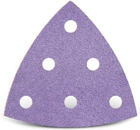 Menzer Klett-Schleifblätter 93mm K60 6-Loch lila VE 50 Stück - Bild 1