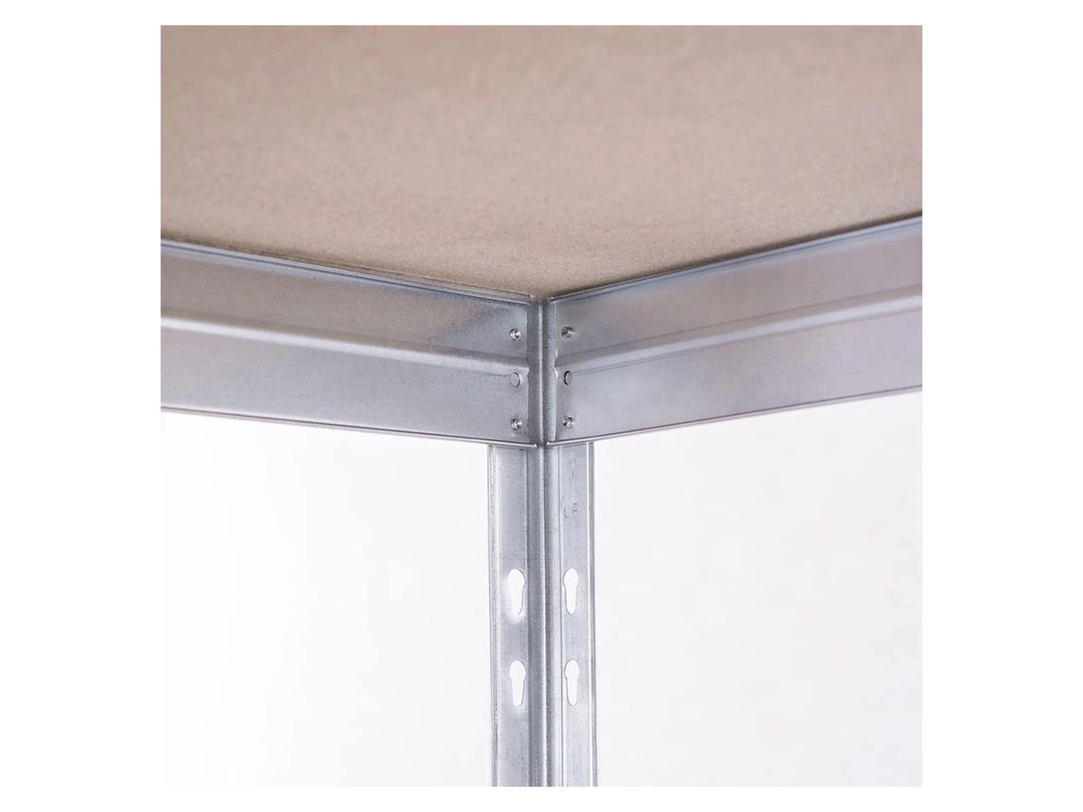 AR SHELVING Regalsystem Rivet Eckregal in Anthrazit, B/T/H: 180 x 45 x 210 cm - Bild 2