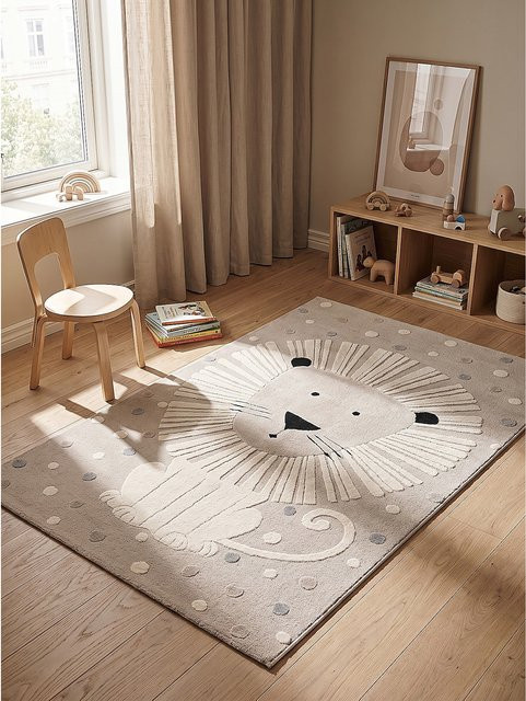 Kinderteppich Kurzflor Kadima Design von VELT in Beige, B/T: 80 x 150 cm - Bild 1