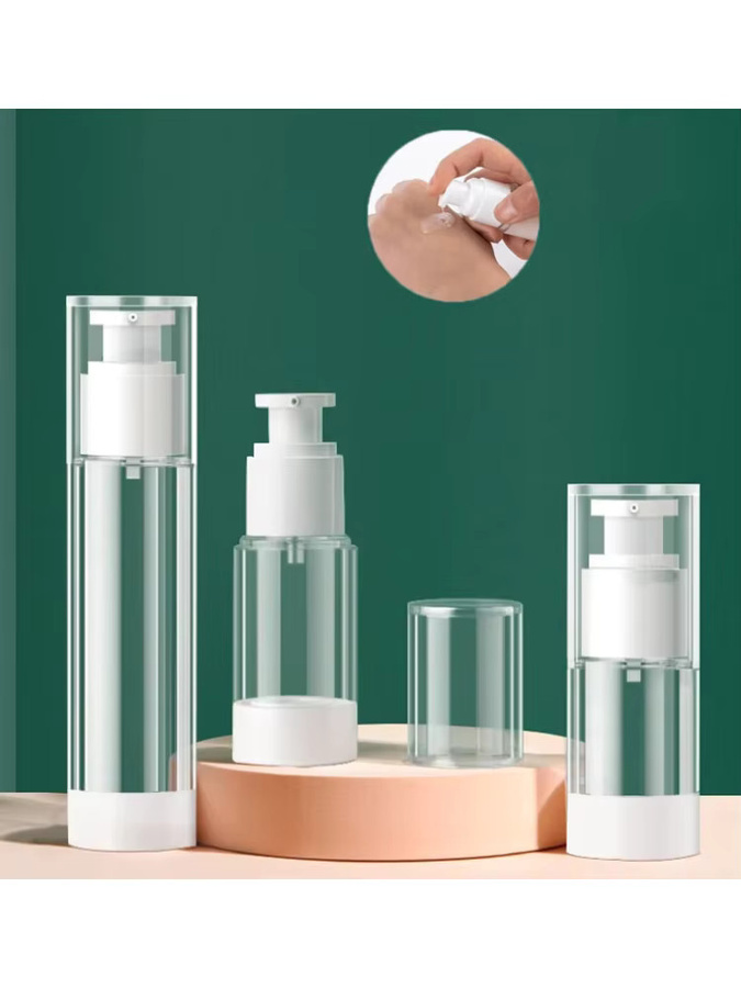 Vakuum-Nachfüllflaschen für Reisen, Press-Sprühflasche und Creme-Pumpflasche - Bild 7