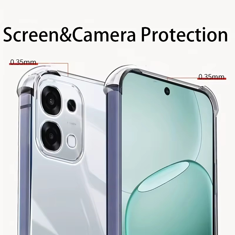 Transparente Silikon Handyhülle für Oppo A6 Pro 4G und Oppo A6 Max GT 5G - Bild 2