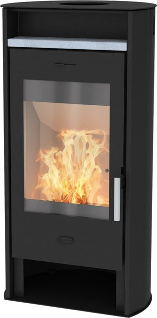 Fireplace Kaminofen Santa Fe in Schwarz aus Stahl mit 6 kW Leistung - Bild 1