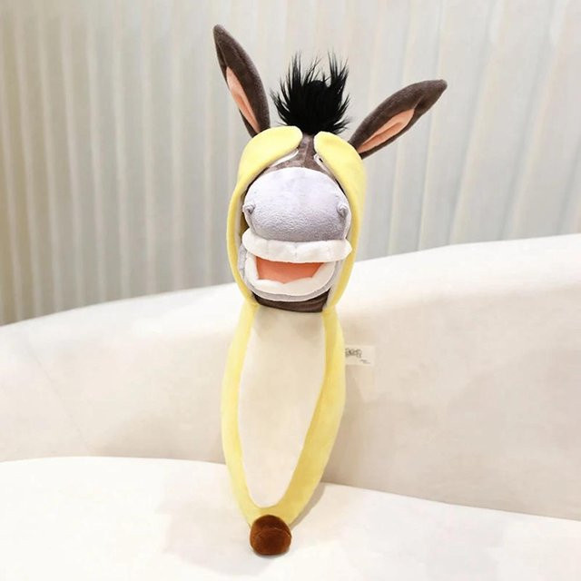 Banane Esel Puppe Plüschtier Kissen 50cm - Bild 1