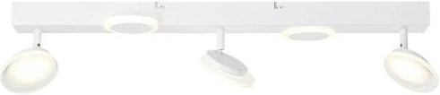 Brilliant Meriza LED-Spotbalken 3-flg Wandleuchte Weiß, 3x 7,3W, 3000K, B/H: 70 x 14 cm - Bild 1