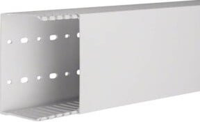 Hager Verdrahtungskanal HNG7512507035B Grau B: 12,5 cm, H: 7,5 cm, L: 200 cm - Bild 1