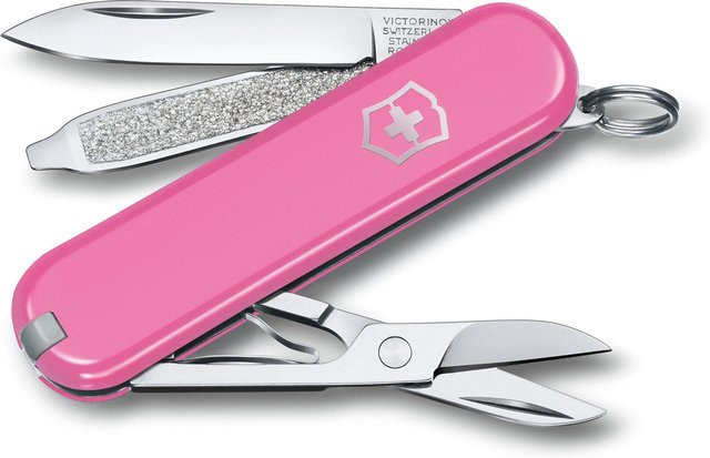 Victorinox Classic SD Taschenmesser mit 7 Funktionen in Cherry Blossom Pink - Bild 1