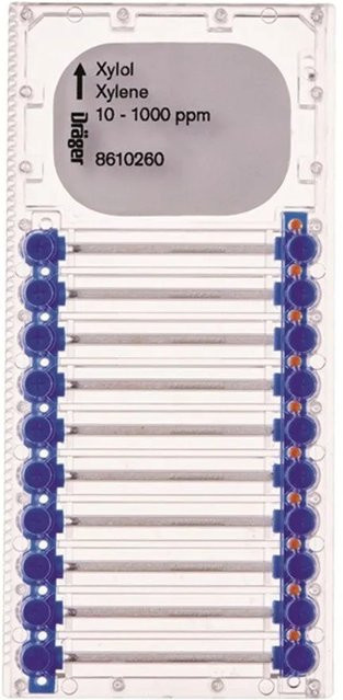 Dräger Microtubes für Xylol 10 1000 Ppm transparent - Bild 1