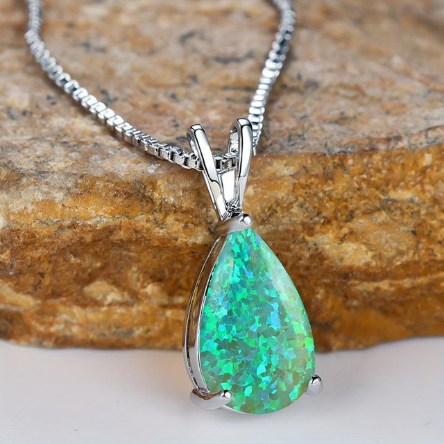 Bamos Halskette, Opal, Silber, Damen - Bild 1