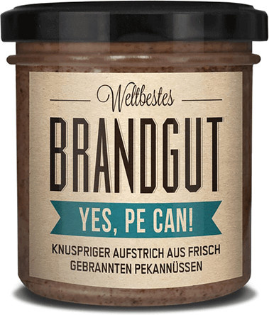 Brandgut Pekanuss-Aufstrich mit Meersalz 160 g - Bild 1
