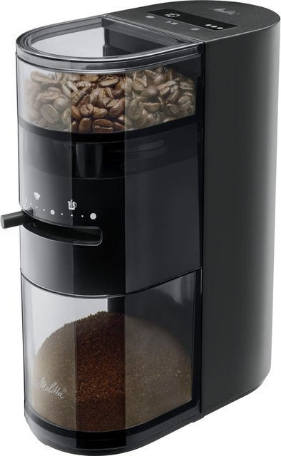 Melitta Linea 1032-01 Kaffeemühle mit Kegelmahlwerk und Touch-Display in Schwarz - Bild 1