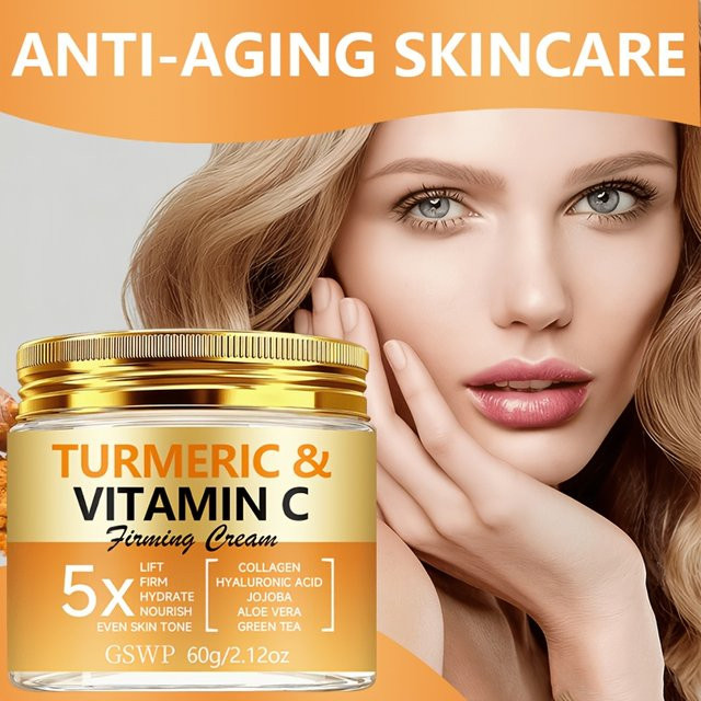 GSWP Kurkuma & Vitamin C Gesichtscreme, 60g/120g - Bild 1