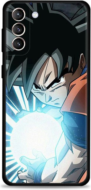 Dragon Ball Z Super DBZ Goku Silikonhülle für Samsung Galaxy S20 S21 FE S22 Ultra S10 S9 S8 Plus S10e Note 20 Ultra Note 10 Plus, Multicolor - Bild 1