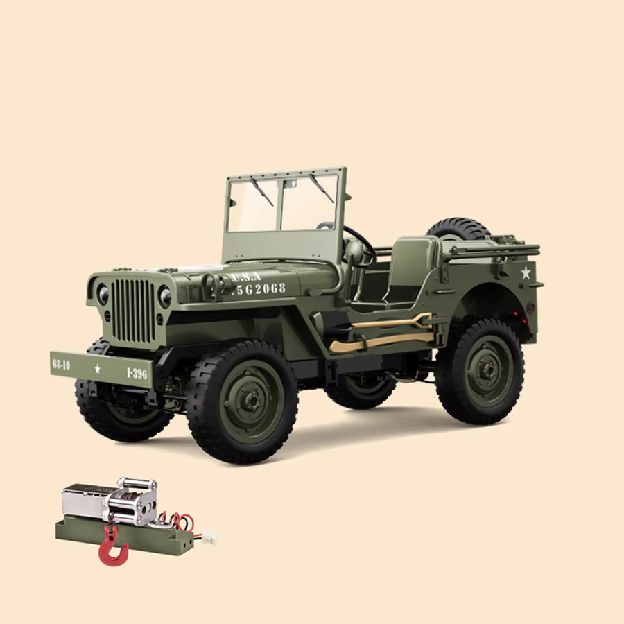 JJRC Rock Crawler RC Auto, 1:10, mit LED Licht, ab 14 Jahren - Bild 4