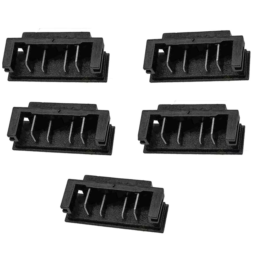 5er Set Batterie Adapter Stecker für DeWalt DCB200 Akkus in Schwarz - Bild 6