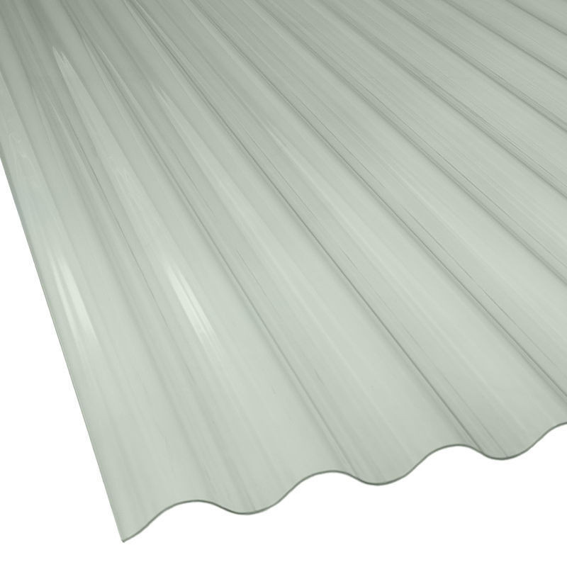 Aktionslichtplatte PVC Wellplatte STRONG von Friedrich von Lien AG, transparent, Breite: 90 cm, Dicke: 0,14 cm - Bild 1