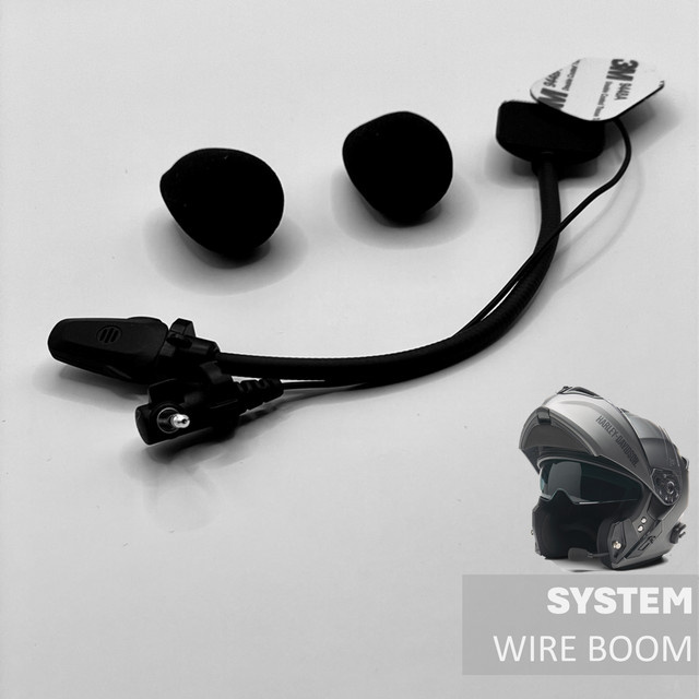 Sena Bluetooth Kabelgebundenes Boom-Mikrofon 20S 20S-EVO 30K 50S in Schwarz - Bild 1